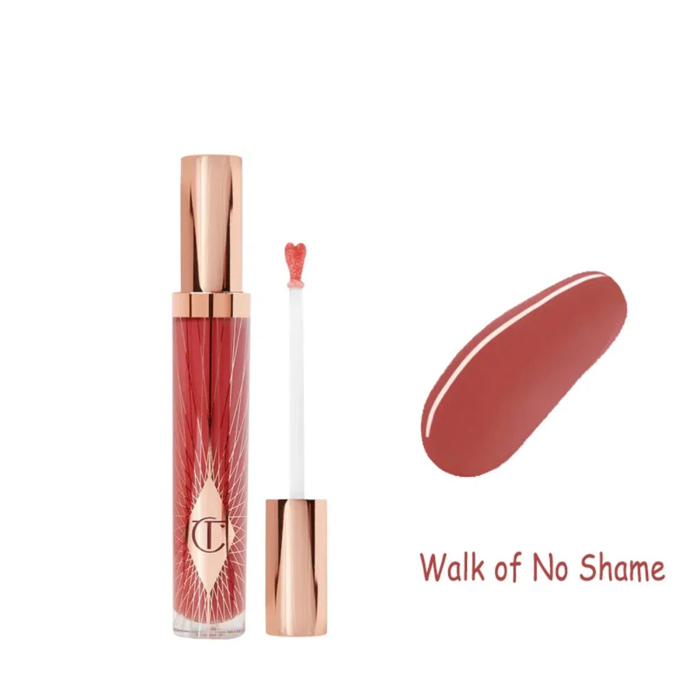 Charlotte Tilbury Lip Gloss Zweifarbiges Herzform-Puder-Rouge-Highlight-Spotlight-Aufhellung Nahtloses Cosplay-Make-up-Geschenk