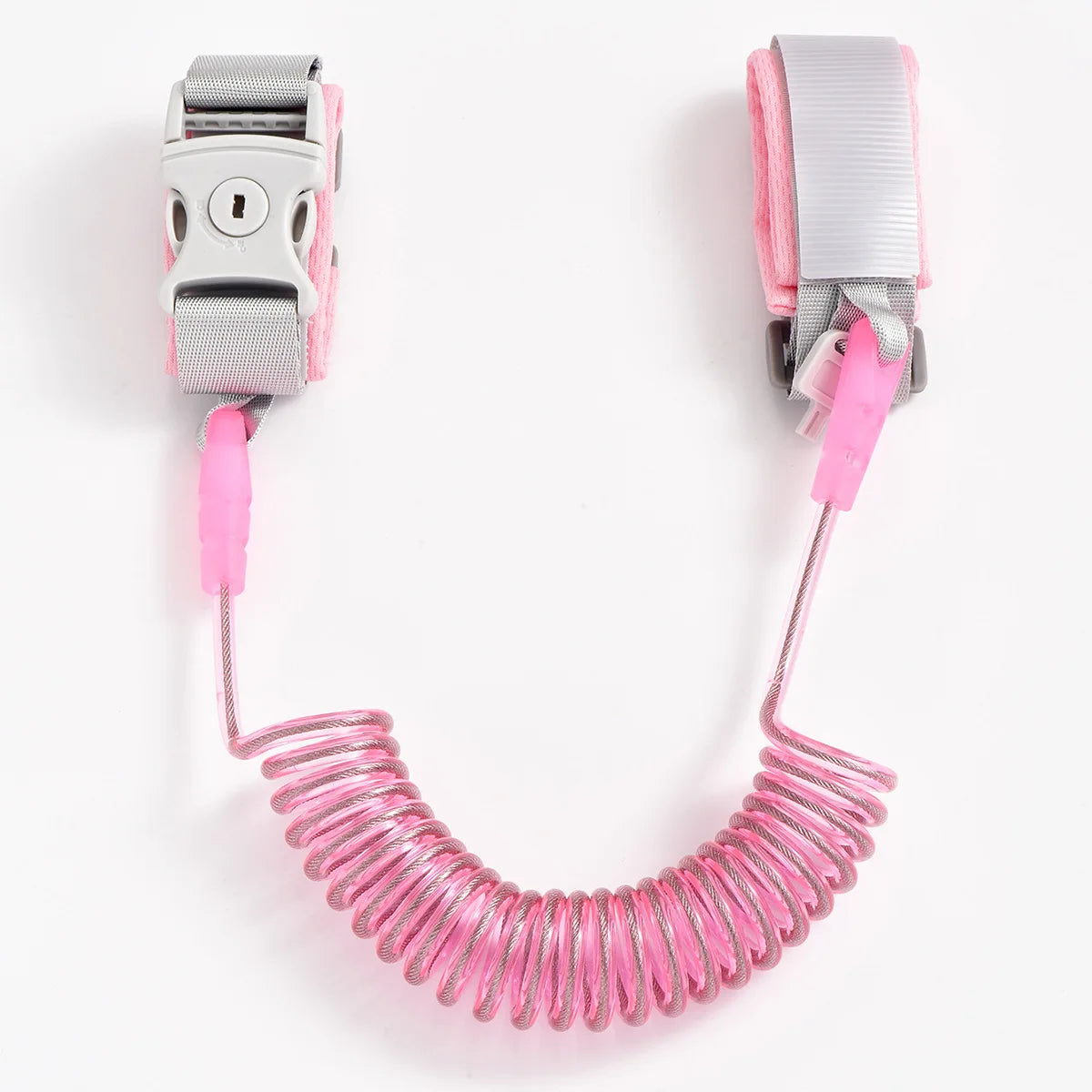 Babysicherheit 2M Anti-Verlust-Traktionsseil für Kinder Armband Schloss und Schlüssel Sicherheits-Traktionsgurt für Kinder Reisen Outdoor
