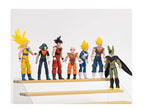 12-18CM Anime Dragon Ball Z Super Saiyajin Son Goku Broly Vegeta Anime Actionfigur Modell Geschenke Sammlerfiguren für Kinder