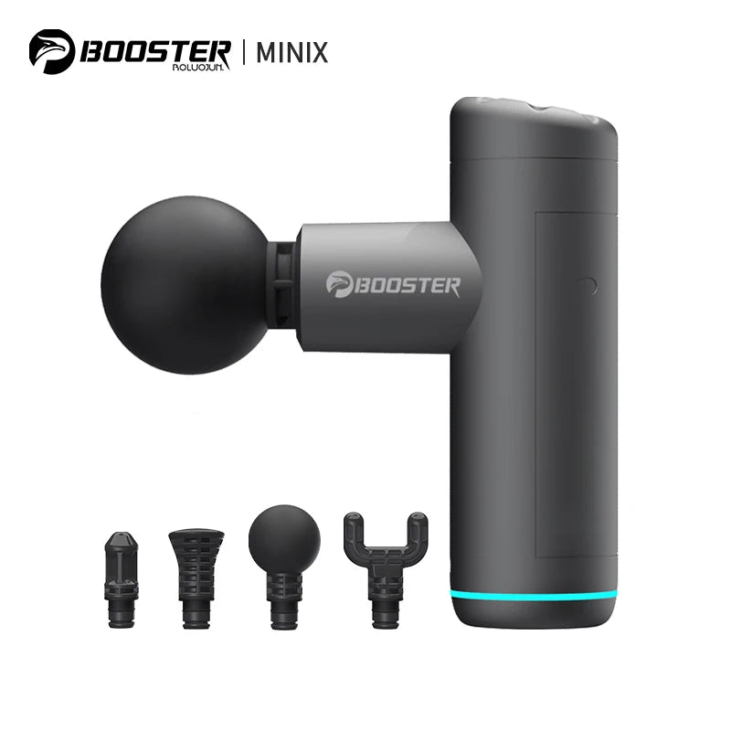 Booster Mini X Massage Gun Perkussion Rücken- und Nackenmassagegerät Elektrische Vibratoren Tragbares Fitness-Mini-Körpermassagegerät