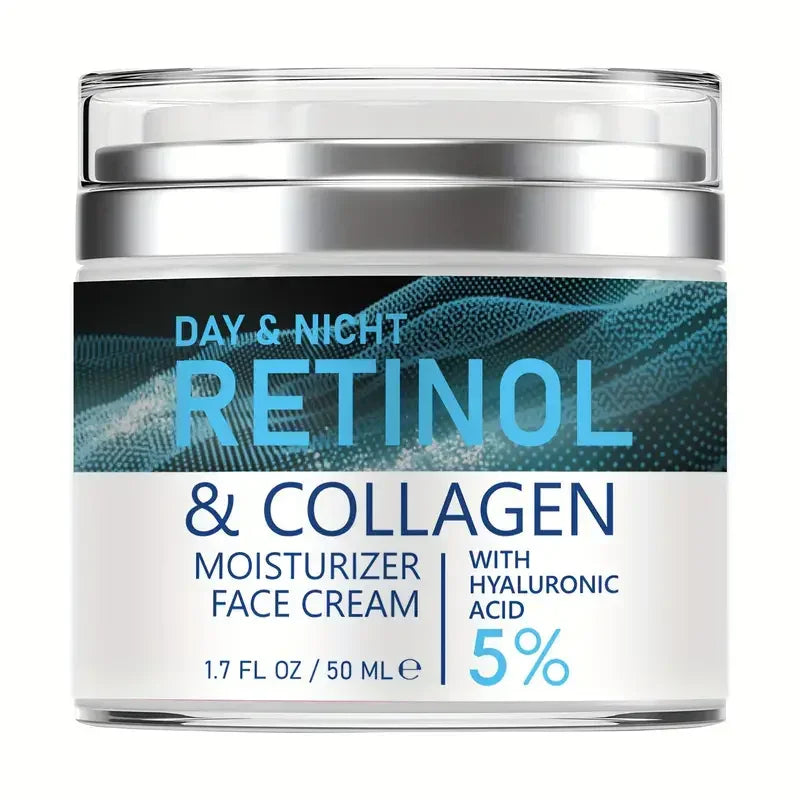 ENVISHA Retinol-Kollagen-Creme Gesichtspflege Anti-Aging-Falten Tiefenhydratation Feuchtigkeitsspendende Hautgesundheit Aufhellende Exfoliation