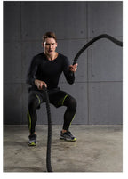 Kompressions-Laufshirt Herren Langarmshirt für Männer Sportbekleidung Schnelltrocknend Fitness T-Shirt Training Workout Muskelshirt