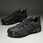 HIKEUP Rutschfeste Herren Wanderschuhe Atmungsaktive Outdoor Abriebfeste Spritzwassergeschützte Kletterschuhe Herren Sneaker Tourismus Bergschuhe