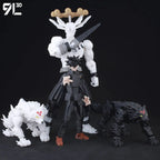 9L3D Lucky13 Gojo Sukuna Jujutsu Fushiguro Toji Gojo Satoru Actionfigur Dummy13 T13 Mehrgelenkige Sammlerstücke Titan13