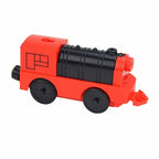 Holz-Lokomotive, magnetische elektrische Eisenbahn-Spielzeuge, passend für Biro-Holz-Druckguss-Schlitz-Eisenbahnstrecke, pädagogisches Spielzeug für Kinder