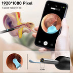 WIFI Visual Ohrenstäbchen HD1080P 4.2MM Mini-Kamera Ohrhörer Ohrenschmalzentferner Wireless Endoskop Gesundheitspflege Ohrenschmalzreinigung