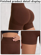 CZGUKE Damen-Outdoor-Sporthorts, Fitnesshose, Gym-Aufwärmhose, Yogahose, hochwertige, enge Jogging-Shorts und Radhose