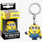 2026 Funko Schlüsselanhänger Ranger Rot Blau Pink Minion Kevin Otto Stuart Spider Spot Vash Ahsoka Inuyasha Homer Sam Sally Figuren Spielzeug