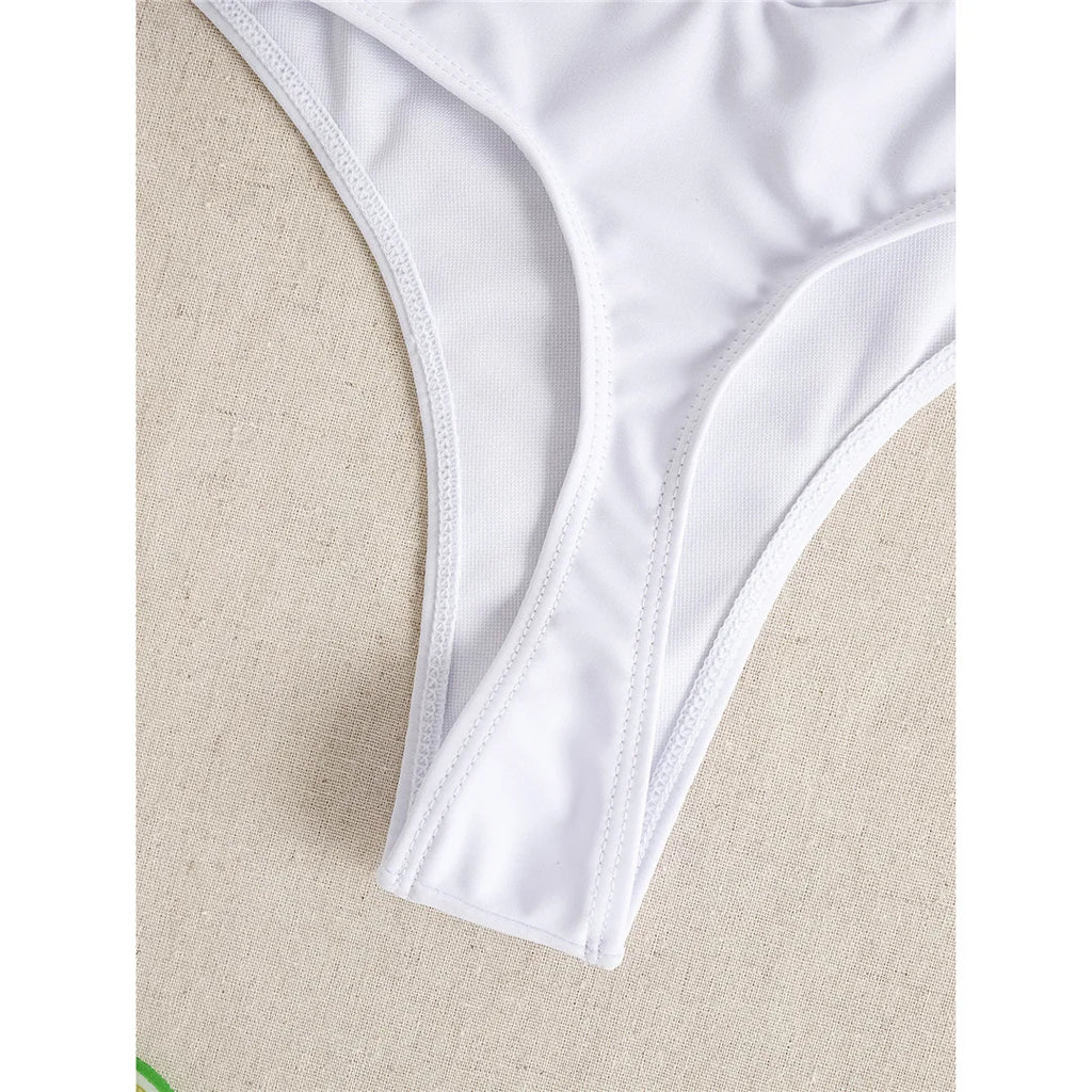 S - XL High Waist High Leg Cut Bikinihose Damen Bademode Weibliche Bademode Brasilianische Tanga Höschen Unterwäsche K7095