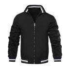 2024 Spring Summer Bomber Jacket Men Black Casual Slim Fit Baseball Mens Jackets New Autumn Fashion High Quality Jackets for Men