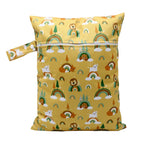 Wasserdichte Wickeltasche Windeltasche Mama Baby Umstandstasche Waschbare Reißverschluss Windel-Organizer Trockenbeutel Reisetragetasche 30x40cm