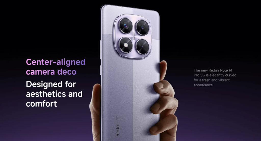 Xiaomi Redmi Note 14 Pro 5G NFC Smartphone MediaTek Dimension 7300-Ultra AMOLED Display 6,67 1,5 K 120 Hz 5110 mAh 200 MP Kamera