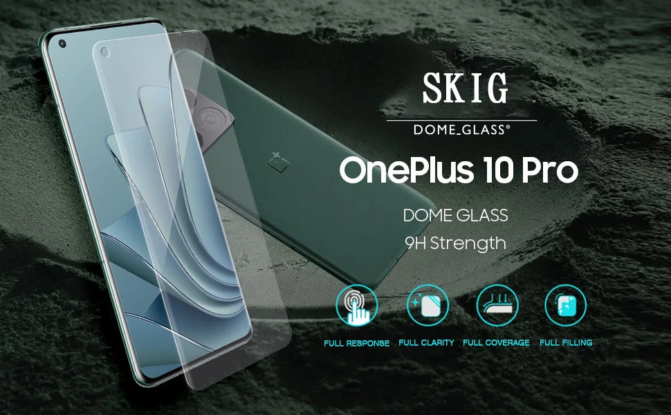 SKIG UV-Panzerglas Für OnePlus 13 12 11 R 10 9 8 7 7T Ace2 Pro Vollflächig klebend, Aushärtung für OnePlus13 Displayschutzfolie