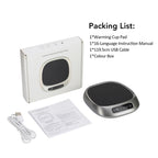 USB-Tassenwärmer, Kaffee, intelligente konstante Temperatur, elektrische Tassenheizplatte, Warme-Milch-Platte, Zuhause, Büro, Tee-Wasser-Heizuntersetzer