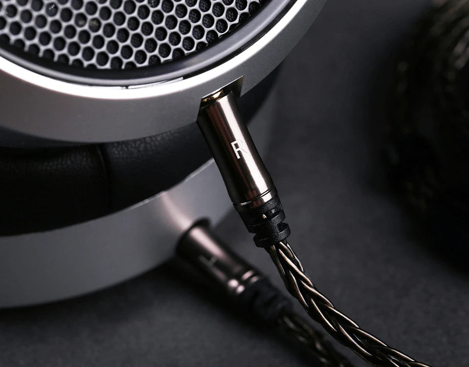 OPENHEART 16-adriges Kopfhörerkabel 1 zu 2 Klinken dual 3.5/2.5/4.4mm/XLR symmetrisches Kabel für HIFIMAN DENON Ersatzkabel 2m 3m