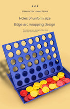 Vier-Gewinnt-Bingo-Schach-Verbindungs-Klassiker-Familienbrettspiel-Spielzeug-Spaß-Lernspielzeug für Kinder-Unterhaltungsspiel