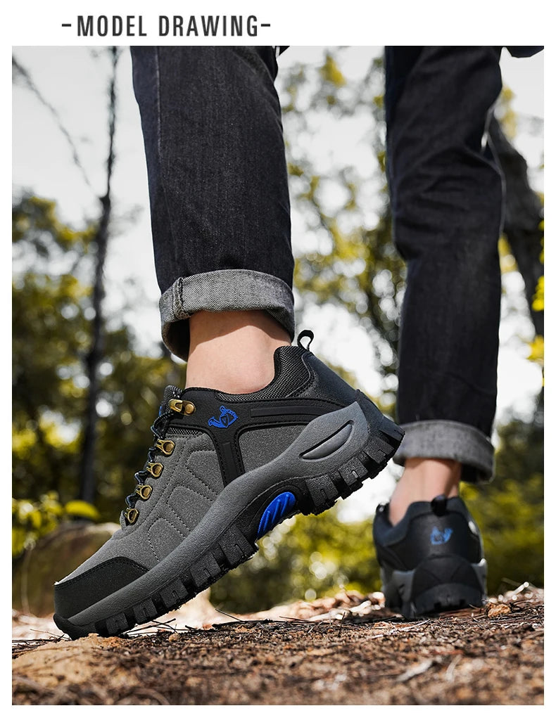 Mens & Women Classical Hiking Boots Summer Winter Outdoor Non Slip Fashion Sneakers Ankle Boot Boys Rubber Climbing Shoes Autumn