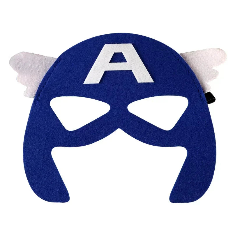 32/28/10 Stück/Los Superheldenmaske Cosplay Weihnachten Halloween Kinder Erwachsene Karneval Party Requisiten Kindergeburtstag Filz Maskerade