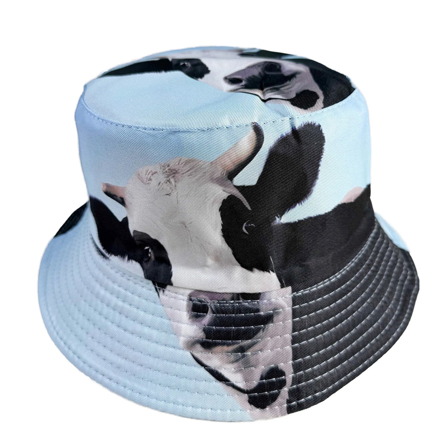 Cartoon Youthful Cool Novelty animal cow frog duck fisherman hat Outdoor Leisure Sunscreen Sun Hat Men Women bucket hats Main image