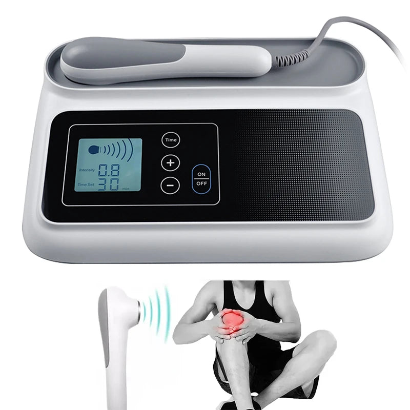 Ultraschall-Therapiegerät zur Schmerzlinderung Muskel- und Gelenkmassage Medikamentenfrei Ultraschall 1MHz Physiotherapiegerät LCD-Bildschirm Hauptbild