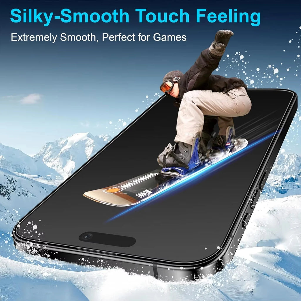 Matt-Blickschutzfolie für iPhone 17 Pro Max Air 14 15 13 11 12 16 Pro Max 7 6 8 Plus XR XS X SE 2 3 Weiche Keramikfolie
