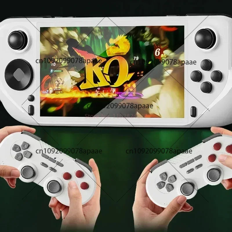 E6 Handheld-Spielemaschine konkurriert mit der neuen großen 3D-Handheld-Spielekonsole mit 5-Zoll-Großbildschirm, tragbare Spielekonsole
