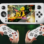 E6 Handheld-Spielemaschine konkurriert mit der neuen großen 3D-Handheld-Spielekonsole mit 5-Zoll-Großbildschirm, tragbare Spielekonsole