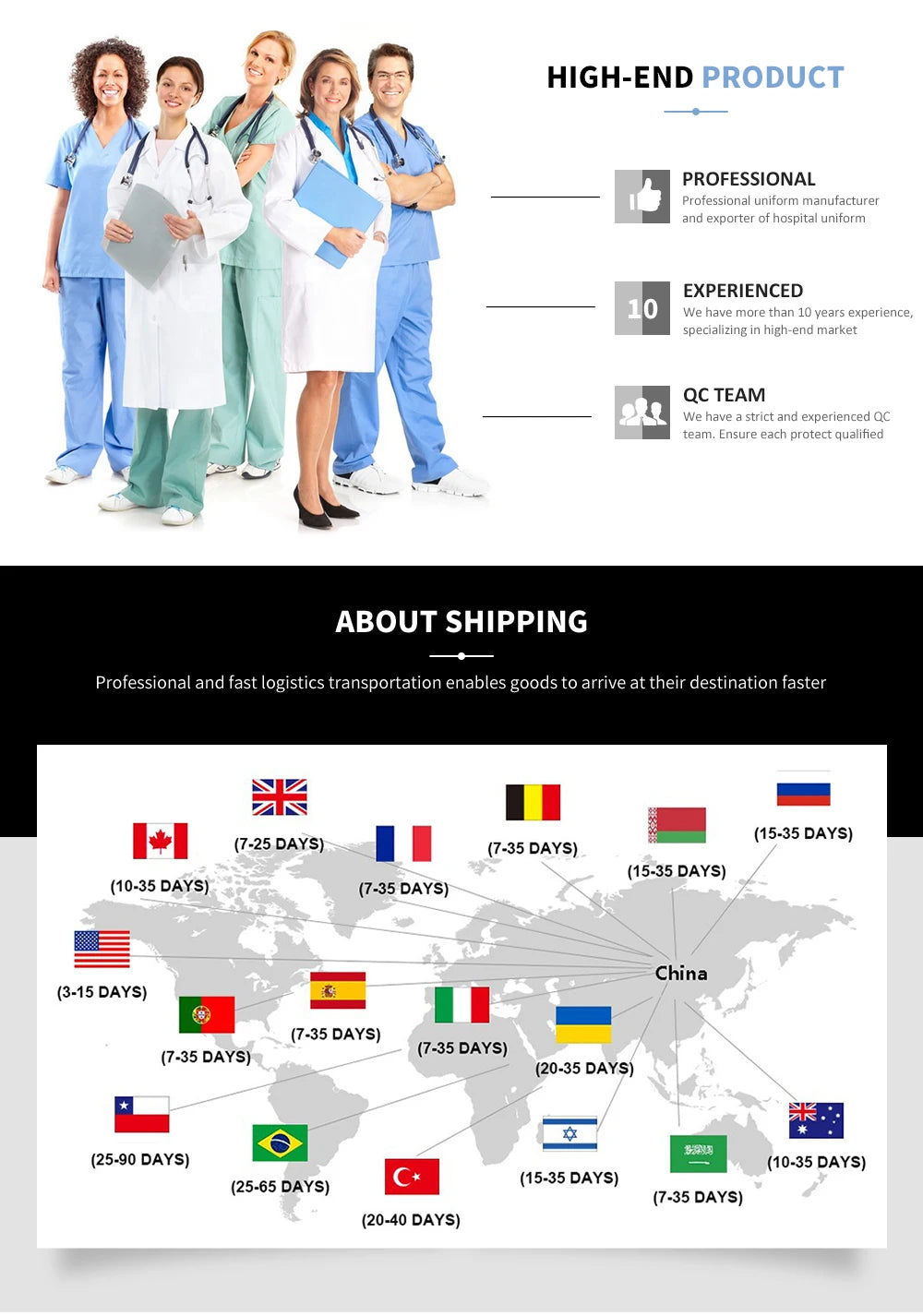 Niaahinn Scrubs Uniforms Sets Großhandel Medizinische Kasacks Stretch-Anzug Gesundheitswesen Pflegeuniform Unisex OP-Kasacks Damen Herren