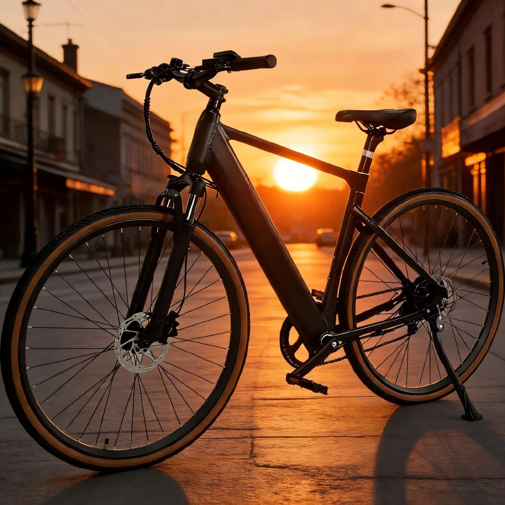 YANGOR 250W E-Bike, 28" Ultraleichter Rahmen, große Reichweite, Stadt- & Rennrad, geeignet für Damen und Herren E-Bike CE EU