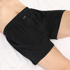 Herren Aro Unterhosen Unterwäsche 100% reine Baumwolle Schlafhose lose atmungsaktive Herren High Waisted Four Corner Boxershorts