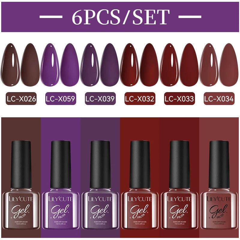 LILYCUTE Nagelgel-Politur-Set, Rosa Grün, Frühling, DIY-Nagelkunst-Design, lang anhaltend, Soak Off UV Gel, Maniküre, Malgel, Vernis-Kit