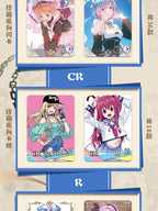 New Goddess Story Card Fufeng Kapitel Bunte Blitzkarte Anime-Charakter-Sammelkartenspiele Spielzeug Kindergeschenke