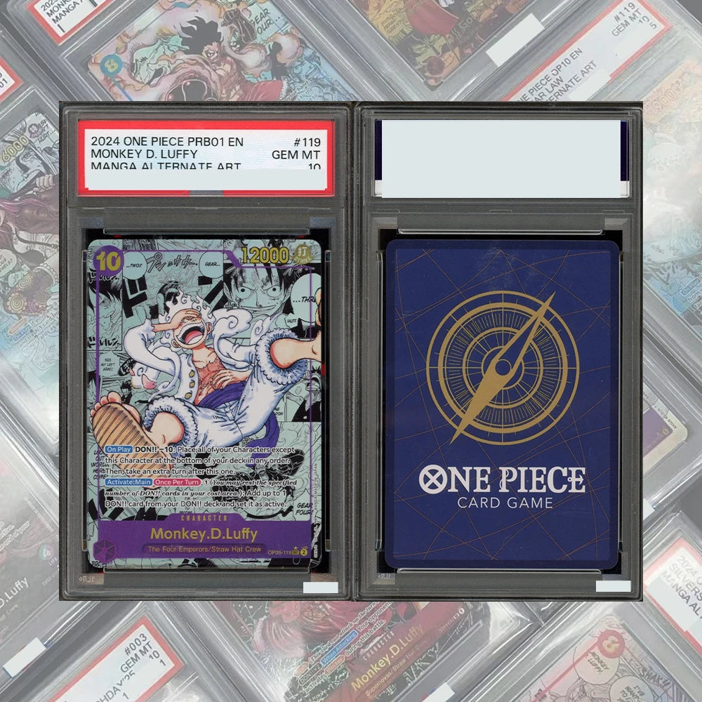 DIY PROXY OPCG SAMMELKARTE 2025 EB02 EXTRA BOOSTER ANIME 25. JUBILÄUM #010 MONKEY D.LUFFY ALTERNATIVE KUNST GEM MT10 KARTE