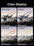 Lenovo S106 True Bone Conduction Headset Bluetooth 6.0 IPX8 Wasserdichte Kopfhörer 32GB MP3 HIFI-Ohrhörer mit Mikrofon zum Schwimmen