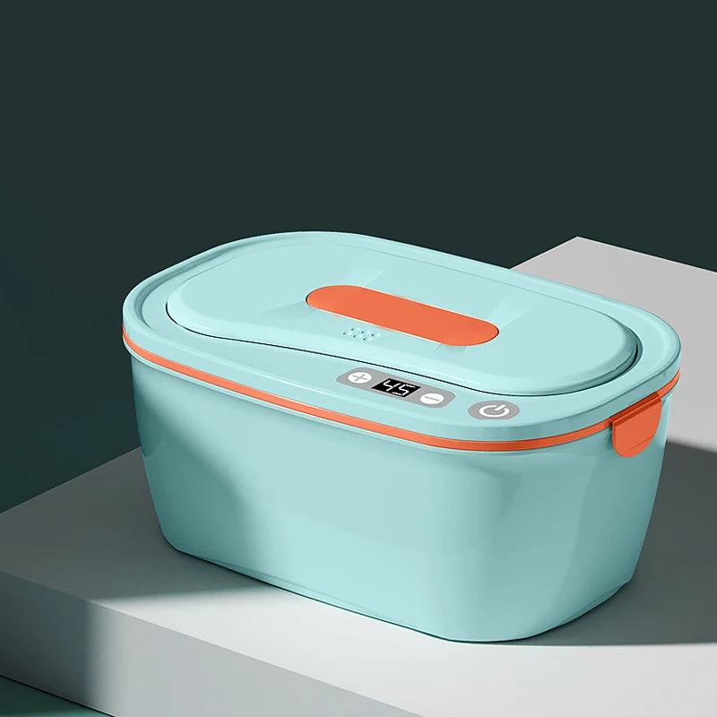 DMWD Haushalt Feuchttücherwärmer Elektrischer Baby-Feuchttuchwärmer Tragbare Heizbox Feuchttuchspender Thermostat 45–55 ℃ 220