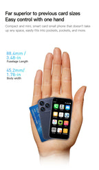 SERVO 18SE MINI Kleines Android Smartphone 3G WCDMA Dual SIM-Karte 2GB+16GB Play Store Wi-Fi Gesichtserkennung 3.0 Zoll Mini Smartphones