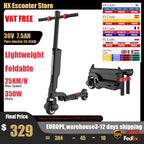 HX X6 Elektroroller Erwachsene 350W 7.5AH 36V 25KM/H Faltbarer Elektrischer Tretroller 5.5 Zoll Rad E-Scooter Für Erwachsene Kinder