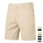 Herren Golfshorts Freizeithose Leichte schnelltrocknende lässige Arbeitsshorts Flat Front Wandershorts mit 4 Taschen