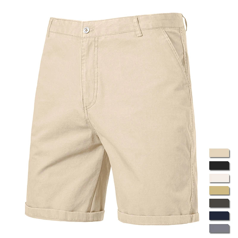 Herren Golfshorts Freizeithose Leichte schnelltrocknende lässige Arbeitsshorts Flat Front Wandershorts mit 4 Taschen