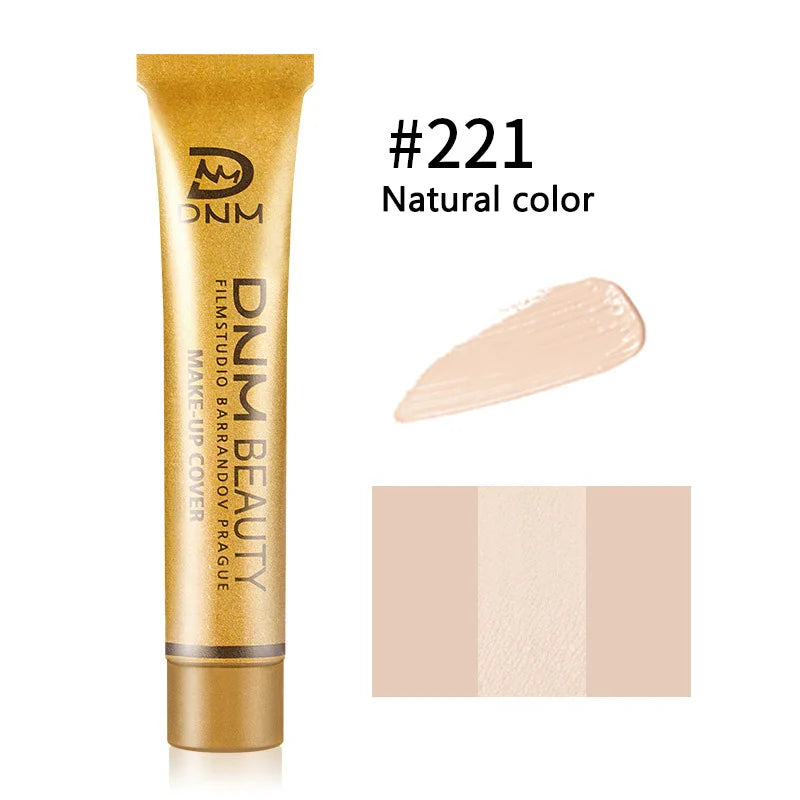 Full Skin Concealer Foundation Cream Professionelle Gesichts-Makel-Abdeckung, Augenringe, Tattoo-Kontur-Make-up, Flüssig-Concealer-Kosmetik
