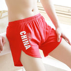 Fashion Locker Herrenunterwäsche 100% Baumwolle Weiche Mittelbund-Boxershorts Atmungsaktive Unterhosen Jungen Große Größen Boxershorts Schlafanzug