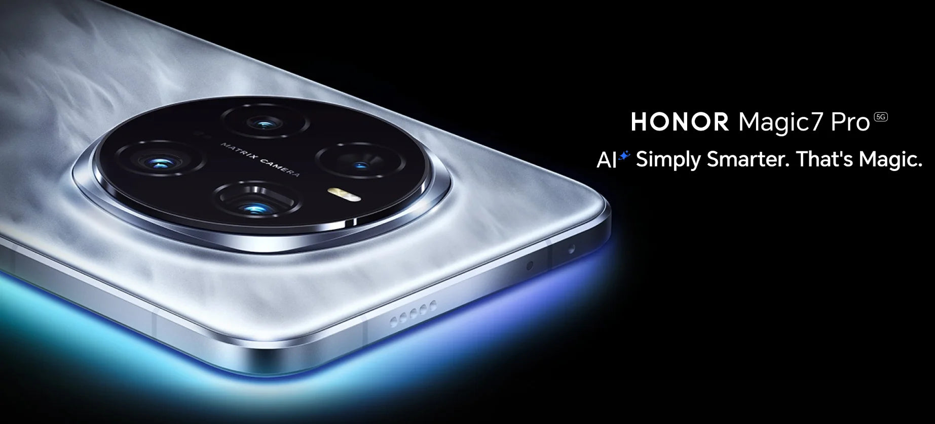 HONOR Magic7 Pro 5G, EU Version, 5G Smartphone, Snapdragon 8 Elite, 12GB+512GB, 100W SuperCharge, 5270 mAh Akku, 6.8 Zoll Display