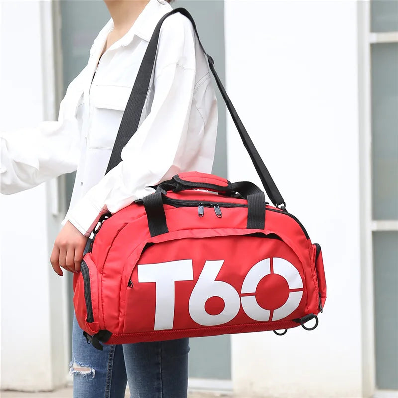 Sporttasche Wasserdichte Fitnesstasche Sport Herren Damen Tasche Outdoor Fitness Tragbare Taschen Ultraleicht Yoga Sport Großer Reise-Rucksack