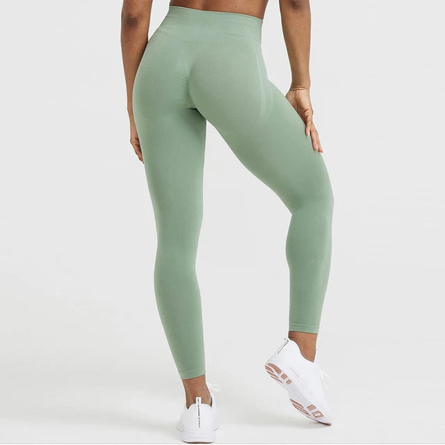 Amplify Mühelose Leggings für Damen, Push-Up-Booty-Leggings, Scrunch Butt, Stretch-Workout-Gym-Tights, Fitness, nahtlose Yogahosen