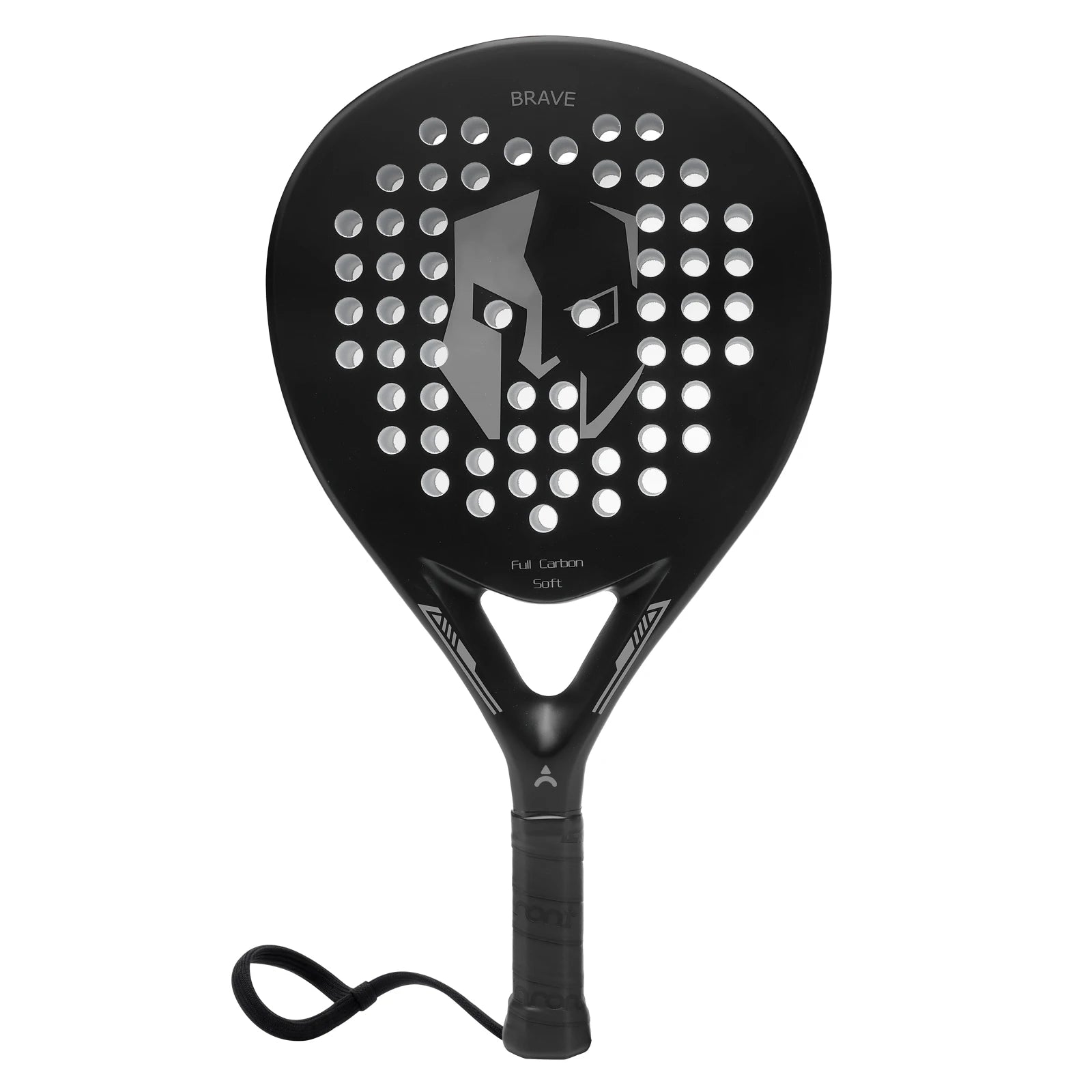 Padel-Tennisschläger, Padelschläger Carbonfaser mit EVA Memory Flex Foam Kern, leichter Padelschläger für Pop-Tennis