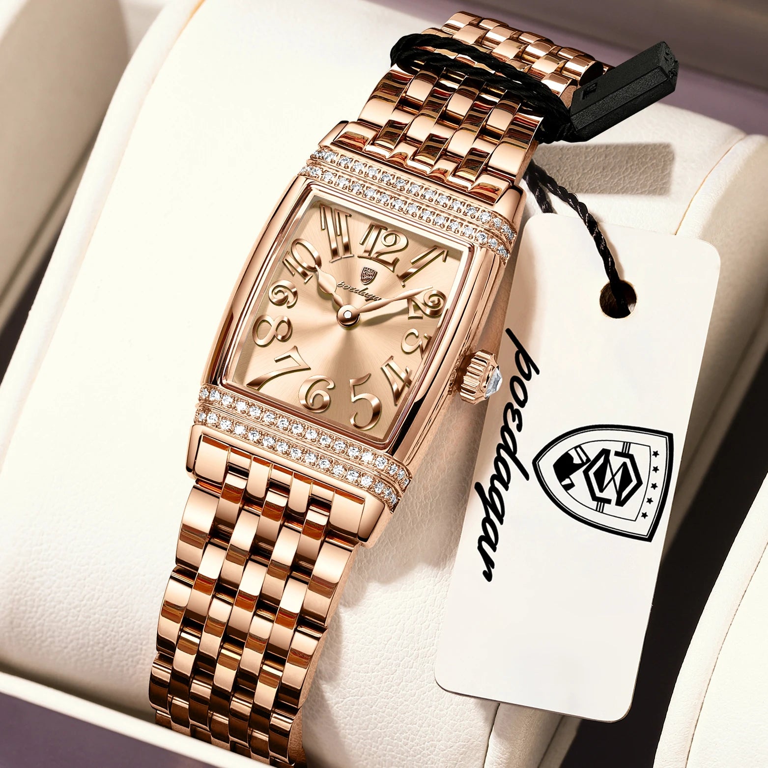 POEDAGAR Elegant Watch For Woman Stainless Steel Quartz Waterproof Ladies Watch High Quality Casual Women's Watches Female Reloj