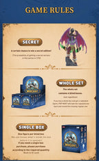 POP MART World of Warcraft Classic Blind Random Box Spielzeug Ornamente Actionfigur Mystery Box Caja Caixa Überraschungstüte für Jungen Geschenk
