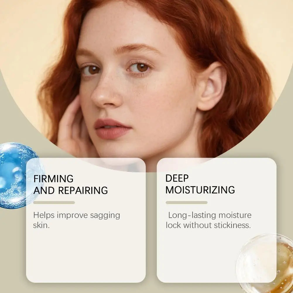 Kupferpeptid-Serum Anti-Falten-Entferner Antioxidans Hautstraffend Barriere-Reparatur Tiefe Hydration Hyaluronsäure-Gesichtsserum