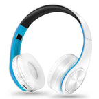 Herren Geschenk Gold Wireless Kopfhörer Bluetooth Kopfhörer Stereo Headset Spiel mit eingebautem Mikrofon, universell für Android und iOS