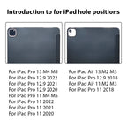 Hülle für iPad Pro 13 11. M5 M4 12.9 A16 10 9 8 9. 10. Generation für iPad Air 11 M2 M3 5 4 3 Mini 6 7 2025 Zubehör